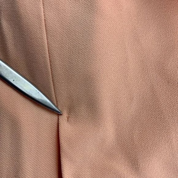 Lovers + Friends Nikola Midi Dress Apricot Cocktail Dress Size XS Retail $168 - Picture 7 of 7